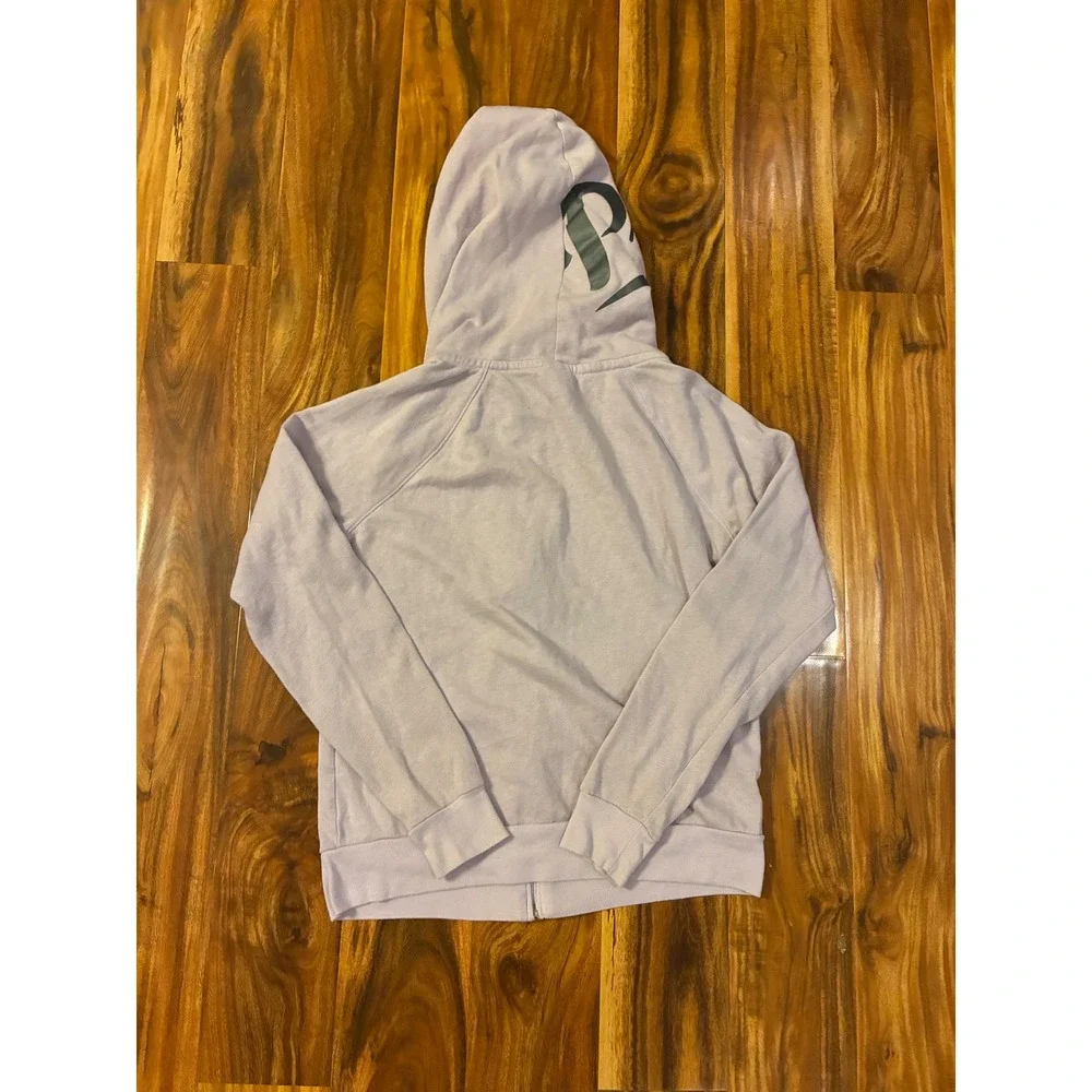 Victorias Secret PINK Full‎ Zip Hoodie Lavender Purple Dog Logo Y2K Small